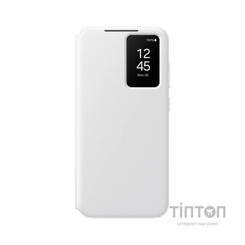 Чохол до мобільного телефона Samsung Smart View Wallet Case Samsung Galaxy S24 FE White (EF-ZS721CWEGWW)