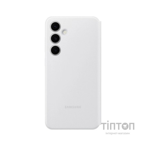 Чохол до мобільного телефона Samsung Smart View Wallet Case Samsung Galaxy S24 FE White (EF-ZS721CWEGWW)