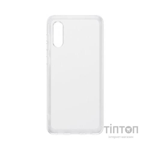 Чохол до мобільного телефона Samsung Soft Clear Cover Galaxy A02 (A022) Transparent (EF-QA022TTEGRU)