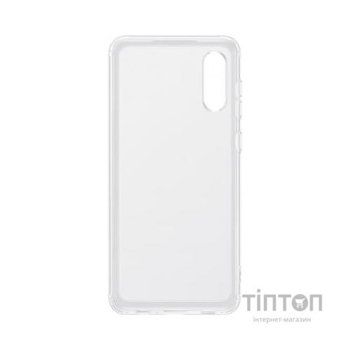 Чохол до мобільного телефона Samsung Soft Clear Cover Galaxy A02 (A022) Transparent (EF-QA022TTEGRU)