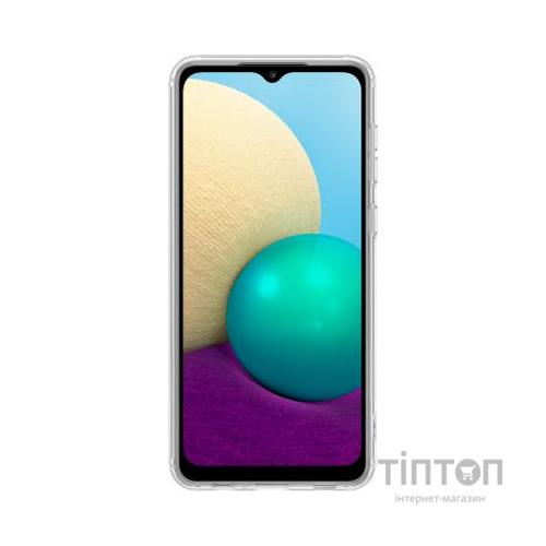 Чохол до мобільного телефона Samsung Soft Clear Cover Galaxy A02 (A022) Transparent (EF-QA022TTEGRU)