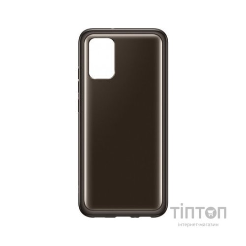 Чохол до мобільного телефона Samsung Soft Clear Cover Galaxy A02s (A025) Black (EF-QA025TBEGRU)