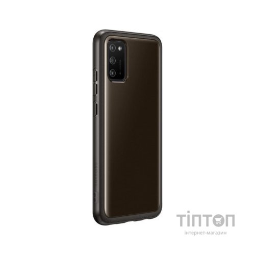 Чохол до мобільного телефона Samsung Soft Clear Cover Galaxy A02s (A025) Black (EF-QA025TBEGRU)