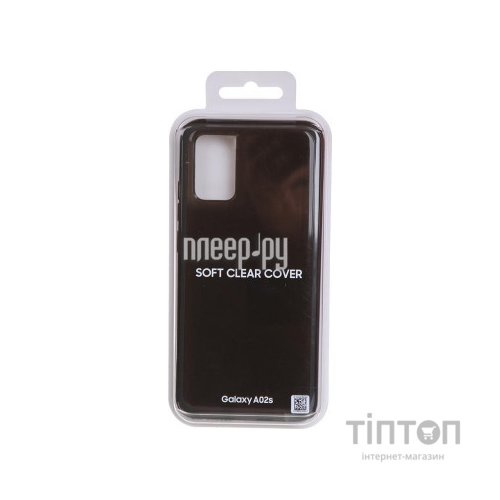 Чохол до мобільного телефона Samsung Soft Clear Cover Galaxy A02s (A025) Black (EF-QA025TBEGRU)