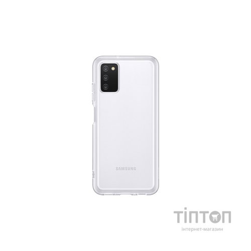 Чохол до мобільного телефона Samsung Soft Clear Cover Galaxy A03s (A037) Transparent (EF-QA037TTEGRU)