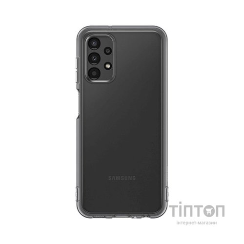 Чохол до мобільного телефона Samsung Soft Clear Cover Galaxy A13 (A135) Black (EF-QA135TBEGRU)