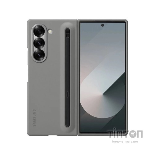 Чохол до мобільного телефона Samsung Standing Cover with Pen Samsung Galaxy Fold 6 Gray (EF-OF95PCJEGUA)