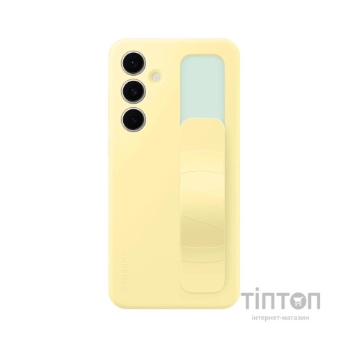 Чохол до мобільного телефона Samsung Standing Grip Case Samsung Galaxy S24 FE Yellow (EF-GS721CYEGWW)