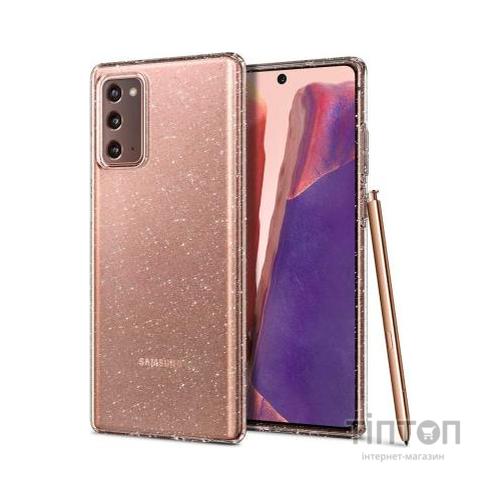 Чохол до мобільного телефона Spigen Galaxy Note 20 Liquid Crystal Glitter, Crystal Quartz (ACS01416)
