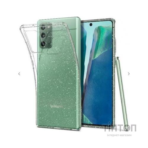 Чохол до мобільного телефона Spigen Galaxy Note 20 Liquid Crystal Glitter, Crystal Quartz (ACS01416)