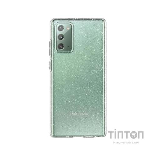 Чохол до мобільного телефона Spigen Galaxy Note 20 Liquid Crystal Glitter, Crystal Quartz (ACS01416)