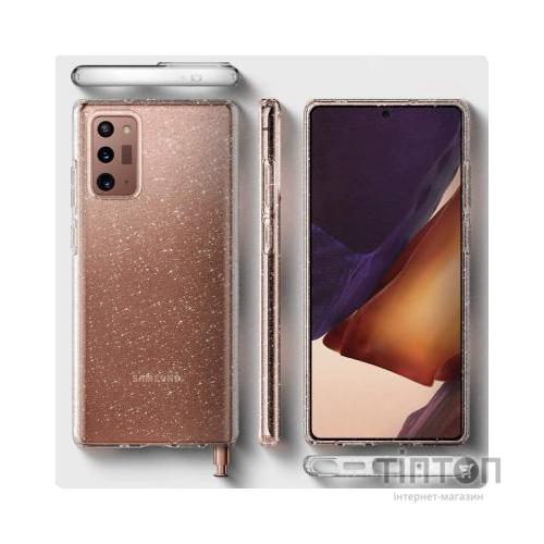 Чохол до мобільного телефона Spigen Galaxy Note 20 Liquid Crystal Glitter, Crystal Quartz (ACS01416)