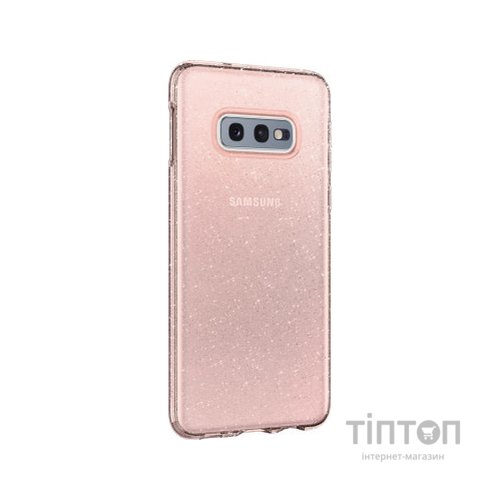 Чохол до мобільного телефона Spigen Galaxy S10 E Liquid Crystal Glitter Rose Quartz (609CS25835)