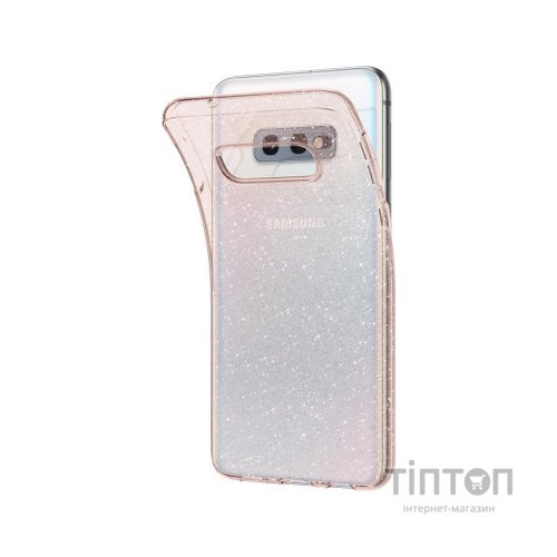 Чохол до мобільного телефона Spigen Galaxy S10 E Liquid Crystal Glitter Rose Quartz (609CS25835)