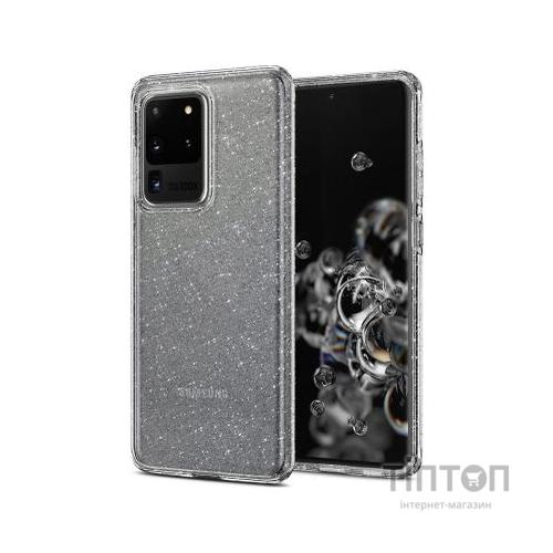 Чохол до мобільного телефона Spigen Galaxy S20 Ultra Liquid Crystal Glitter, Crystal Quartz (ACS00710)