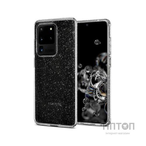 Чохол до мобільного телефона Spigen Galaxy S20 Ultra Liquid Crystal Glitter, Crystal Quartz (ACS00710)