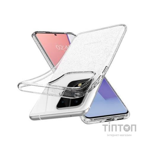 Чохол до мобільного телефона Spigen Galaxy S20 Ultra Liquid Crystal Glitter, Crystal Quartz (ACS00710)
