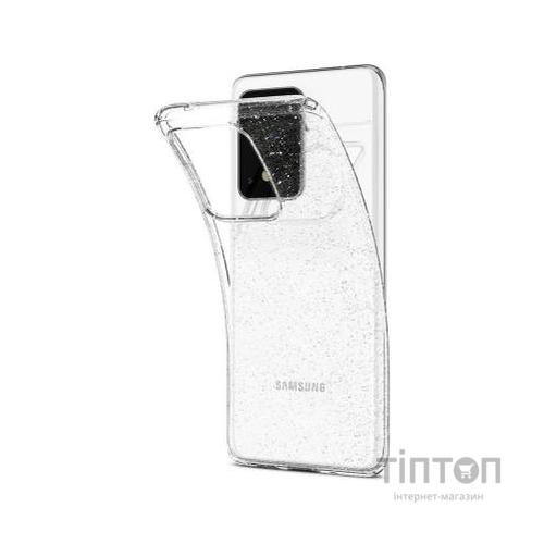 Чохол до мобільного телефона Spigen Galaxy S20 Ultra Liquid Crystal Glitter, Crystal Quartz (ACS00710)