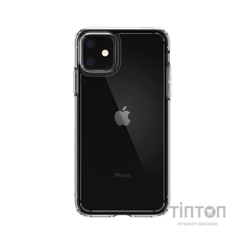 Чохол до мобільного телефона Spigen iPhone 11 Crystal Hybrid, Crystal Clear (076CS27086)
