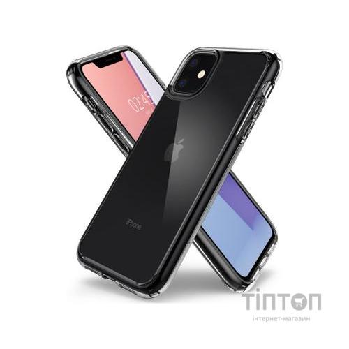 Чохол до мобільного телефона Spigen iPhone 11 Crystal Hybrid, Crystal Clear (076CS27086)