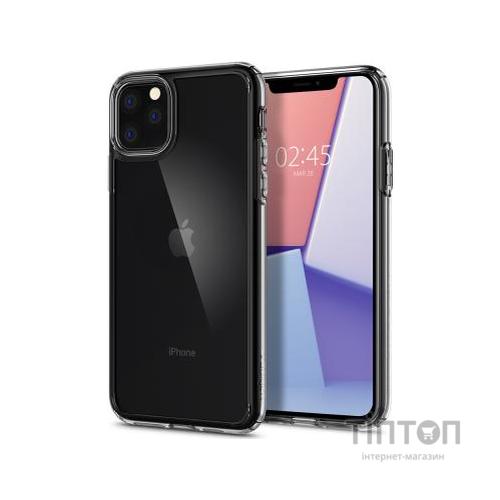 Чохол до мобільного телефона Spigen iPhone 11 Pro Crystal Hybrid, Crystal Clear (077CS27114)