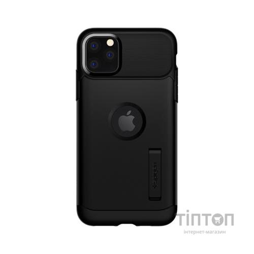 Чохол до мобільного телефона Spigen iPhone 11 Pro Slim Armor, Black (077CS27099)