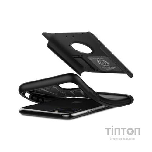 Чохол до мобільного телефона Spigen iPhone 11 Pro Slim Armor, Black (077CS27099)