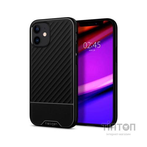 Чохол до мобільного телефона Spigen iPhone 12 mini Core Armor, Matte Black (ACS01537)