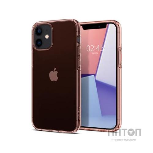Чохол до мобільного телефона Spigen iPhone 12 mini Crystal Flex, Rose Crystal (ACS01540)