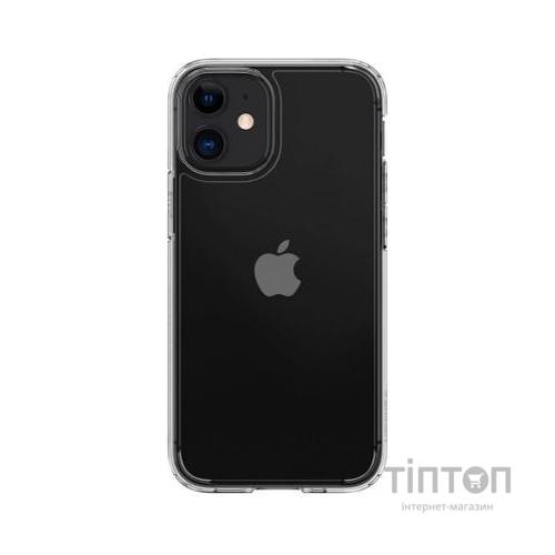 Чохол до мобільного телефона Spigen iPhone 12 mini Crystal Hybrid, Crystal Clear (ACS01542)