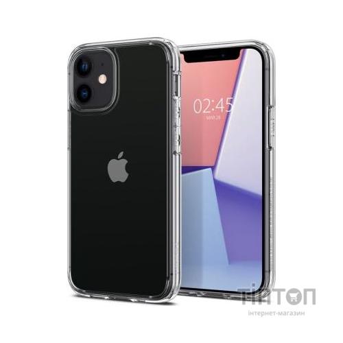 Чохол до мобільного телефона Spigen iPhone 12 mini Crystal Hybrid, Crystal Clear (ACS01542)