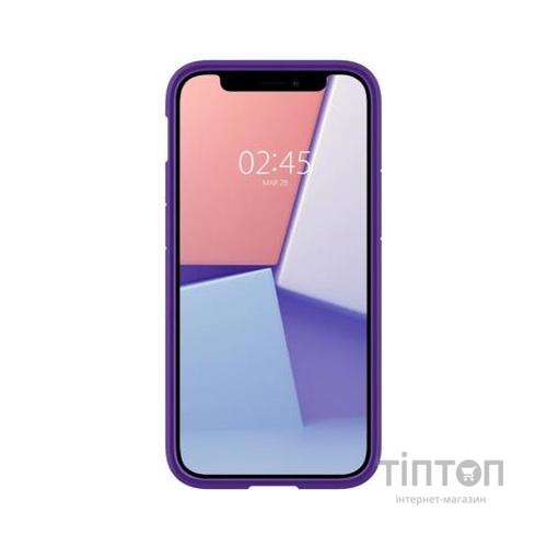 Чохол до мобільного телефона Spigen iPhone 12 mini Crystal Hybrid, Hydrangea Purple (ACS01544)