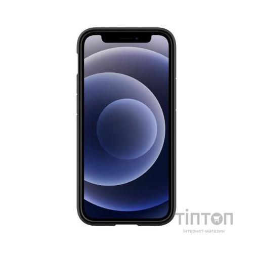 Чохол до мобільного телефона Spigen iPhone 12 mini Crystal Hybrid, Matte Black (ACS01543)