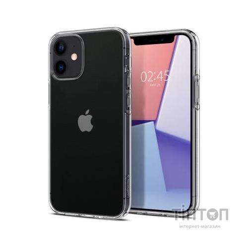 Чохол до мобільного телефона Spigen iPhone 12 mini Liquid Crystal, Crystal Clear (ACS01740)