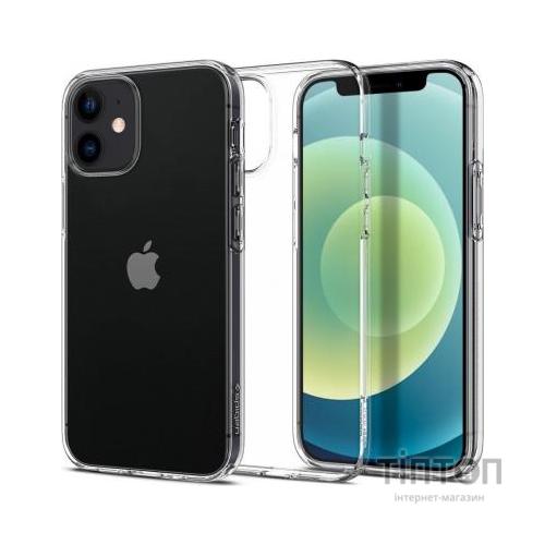 Чохол до мобільного телефона Spigen iPhone 12 mini Liquid Crystal, Crystal Clear (ACS01740)