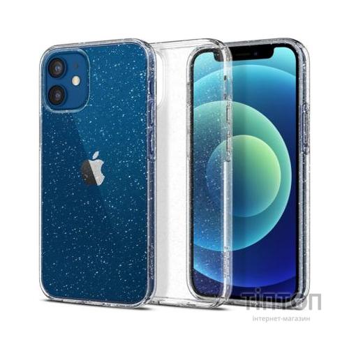 Чохол до мобільного телефона Spigen iPhone 12 mini Liquid Crystal Glitter, Crystal Quartz (ACS01741)