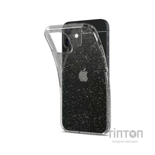 Чохол до мобільного телефона Spigen iPhone 12 mini Liquid Crystal Glitter, Crystal Quartz (ACS01741)