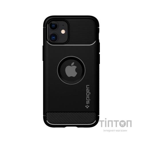 Чохол до мобільного телефона Spigen iPhone 12 mini Rugged Armor, Matte Black (ACS01743)