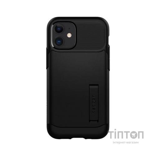 Чохол до мобільного телефона Spigen iPhone 12 mini Slim Armor, Black (ACS01545)