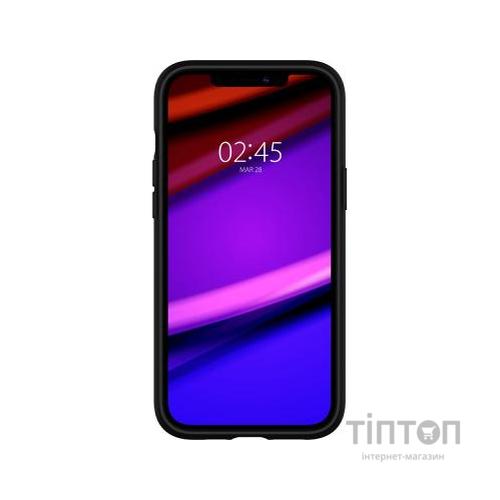 Чохол до мобільного телефона Spigen iPhone 12 Pro Max Hybrid NX, Matte Black (ACS01475)