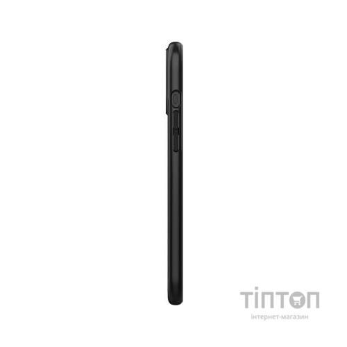 Чохол до мобільного телефона Spigen iPhone 12 Pro Max Hybrid NX, Matte Black (ACS01475)