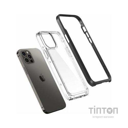 Чохол до мобільного телефона Spigen iPhone 12 Pro Max Neo Hybrid Crystal, Black (ACS01622)