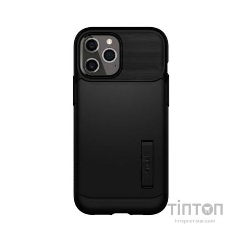 Чохол до мобільного телефона Spigen iPhone 12 Pro Max Slim Armor, Black (ACS01479)