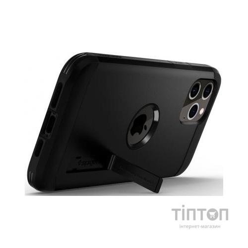 Чохол до мобільного телефона Spigen iPhone 12 Pro Max Tough, Armor Black (ACS01626)