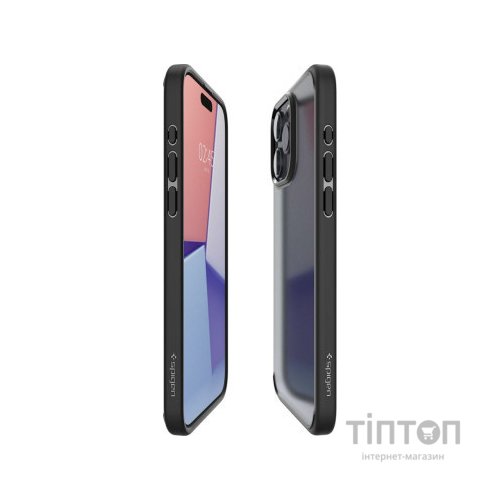 Чохол до мобільного телефона Spigen iPhone 15 Pro Max Ultra Hybrid Frost Black (ACS06568)