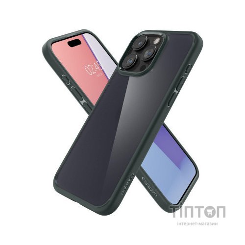 Чохол до мобільного телефона Spigen iPhone 15 Pro Max Ultra Hybrid Frost Green (ACS06569)