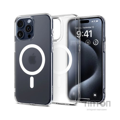 Чохол до мобільного телефона Spigen iPhone 15 Pro Max Ultra Hybrid MagFit Frost Clear (ACS06580)