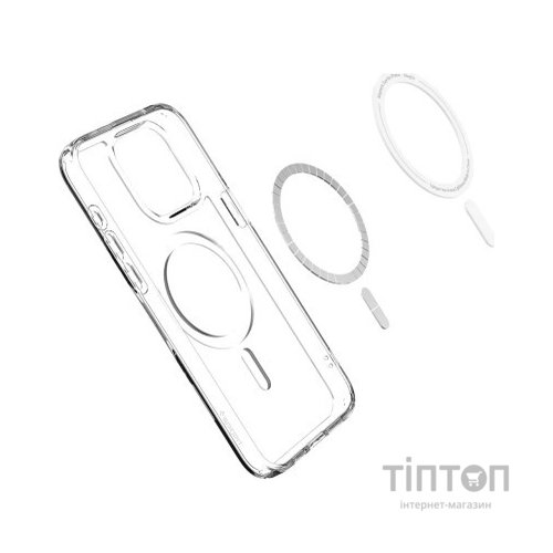Чохол до мобільного телефона Spigen iPhone 15 Pro Ultra Hybrid MagFit Frost Clear (ACS06719)