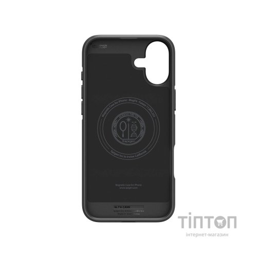 Чохол до мобільного телефона Spigen iPhone 16 Core Armor MagFit Matte Black (ACS08221)
