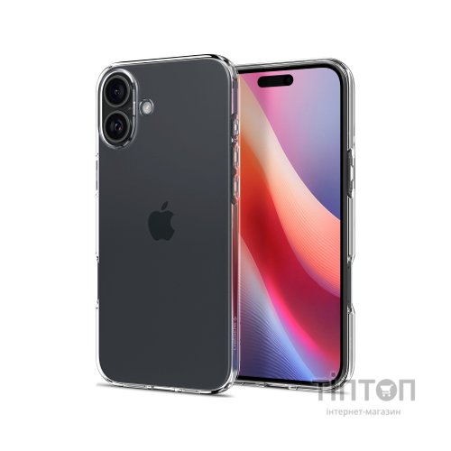 Чохол до мобільного телефона Spigen iPhone 16 Liquid Crystal Crystal Clear (ACS08190)